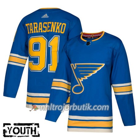 Barn Ishockey St. Louis Blues Tröja Vladimir Tarasenko 91 Alternate Adidas 2018-19 Authentic